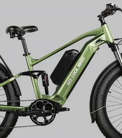 Bee Voyager Dual Batteries Soft Tail Electric Bike