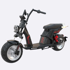 LinksEride Luxury Citycoco Scooter Fat Scooter - 4000w 80kmph
