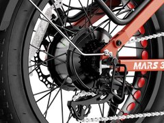 Heybike MARS 3.0 Electric Bike - Top Speed 28 MPH