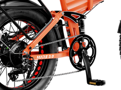 Heybike MARS 3.0 Electric Bike - Top Speed 28 MPH