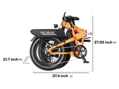 Heybike MARS 2.0 Electric Bike - Top Speed 30 MPH
