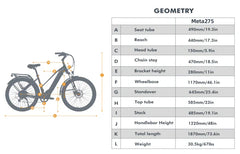 Eunorau META275 1.0 Electric Bike