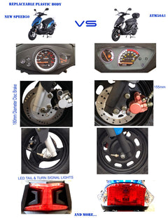 Tao Motor New Speed 50 Scooter - 50cc Moped