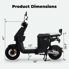 HMP Bikes INNO-A Pro Class 2 E-bike - 750W, 60 Mile Range