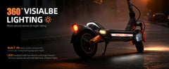 Cunfon RZ1000 Electric Scooter - Dual Motor 2400W, All-Terrain