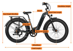 Velowave Ranger 3.0 Fat Tire All-Terrain Electric Bike