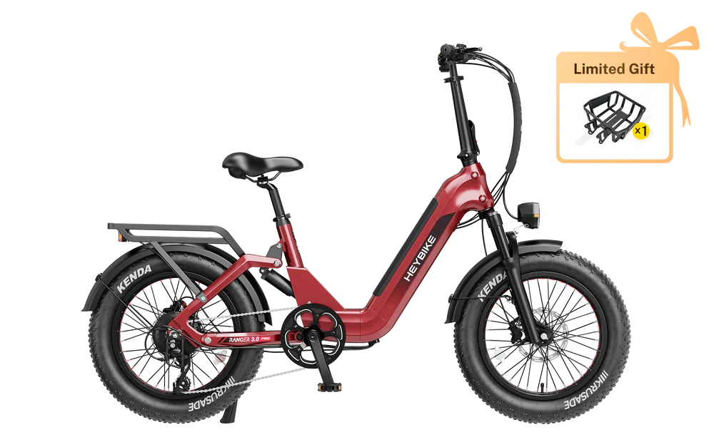 Heybike RANGER 3.0 PRO Electric Bike - Top Speed 28 MPH