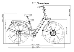 Bagi Bike B27 Trail ST Electric Bike