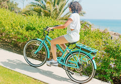 Six Three Zero Around the Block Women's 26" 500W 7 Speed Electric Bike