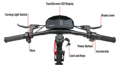Teewing GT4 2400W Electric Scooter with Steering Damper