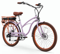 Six Three Zero Around the Block Women's 26" 500W 7 Speed Electric Bike