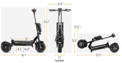Teewing Z4 Pro 8000W Dual Motor Electric Scooter