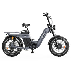 **PREORDER** Tesway X5 AWD Step-Thru Electric Bike 3600W Dual Motor
