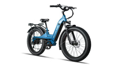 Bee Pathfinder Step-Thru Full Suspension Long Range Electric Bike
