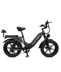 Victrip Mimas Torque Sensor Step Thru EBike with Rack and Fender