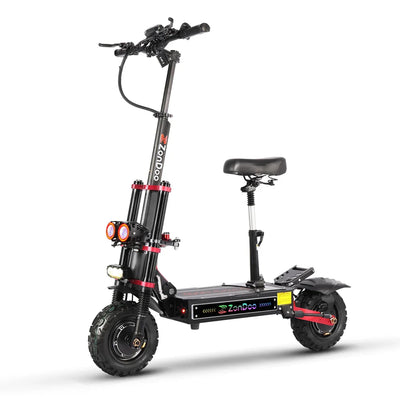 ZonDoo ZO03 Plus 6000W Dual Motor Offroad Electric Scooter - 55 MPH