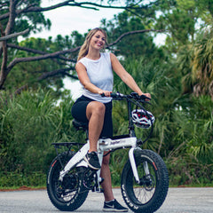 Defiant Fat Tire Folding Electric Bike by Jupiter Bike