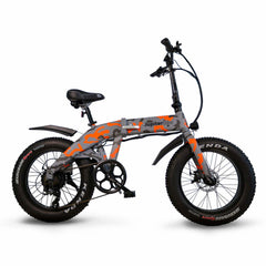 Defiant Fat Tire Folding Electric Bike by Jupiter Bike