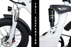 Defiant St Fat Tire Folding Electric Bike by Jupiter Bike