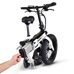 Defiant Fat Tire Folding Electric Bike by Jupiter Bike