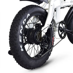 Defiant Fat Tire Folding Electric Bike by Jupiter Bike