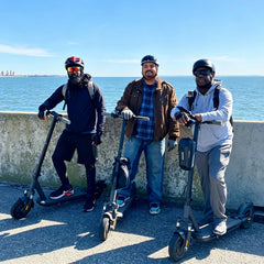 INMOTION S1F Electric Scooter - 59 Mile Range, 1000W, Best for Heavy Riders