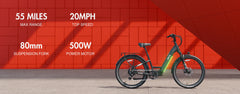 Okai Inc. TraVRS EB80 Electric Bike