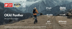 OKAI ES800 Off-Road Electric Scooter - Dual Motor