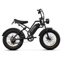 HappyRun Tank G50 City Electric Bike - Black