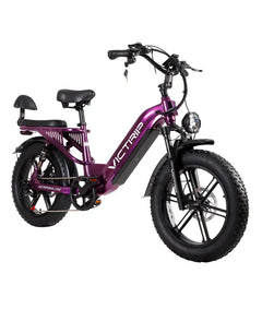 Victrip Mimas Torque Sensor Step Thru EBike with Rack and Fender