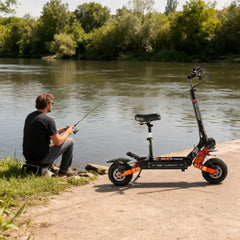 ZonDoo ZO01 Plus Electric Scooter with NFC - 6000W Dual Motor, 56 MPH