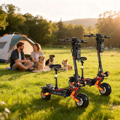 ZonDoo ZO01 Plus Electric Scooter with NFC - 6000W Dual Motor, 56 MPH