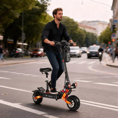 ZonDoo ZO01 Plus Electric Scooter with NFC - 6000W Dual Motor, 56 MPH
