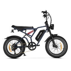 HappyRun Tank G60 Pro 2000W Moped Style Offroad Electric Bike Fat Tire
