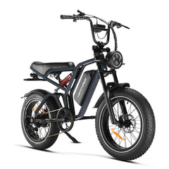 HappyRun Tank G60 Pro 2000W Moped Style Offroad Electric Bike Fat Tire