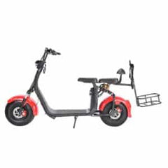 LinksEride X7 2.0 Single Person Golf Scooter - Fat Tire Two Wheel Electric Scooter