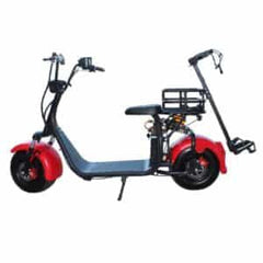 LinksEride X7 2.0 Single Person Golf Scooter - Fat Tire Two Wheel Electric Scooter