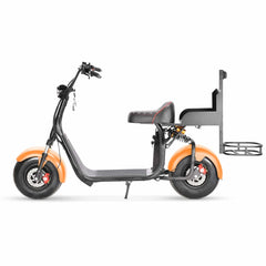 LinksEride X7 2.0 Single Person Golf Scooter - Fat Tire Two Wheel Electric Scooter