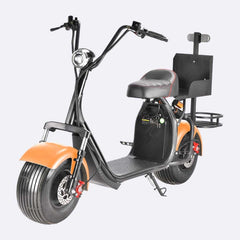 LinksEride X7 2.0 Single Person Golf Scooter - Fat Tire Two Wheel Electric Scooter