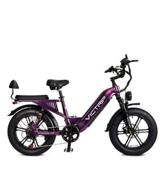 Victrip Mimas Torque Sensor Step Thru EBike with Rack and Fender