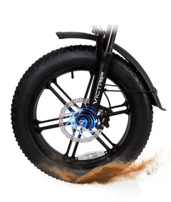 Victrip Mimas Torque Sensor Step Thru EBike with Rack and Fender